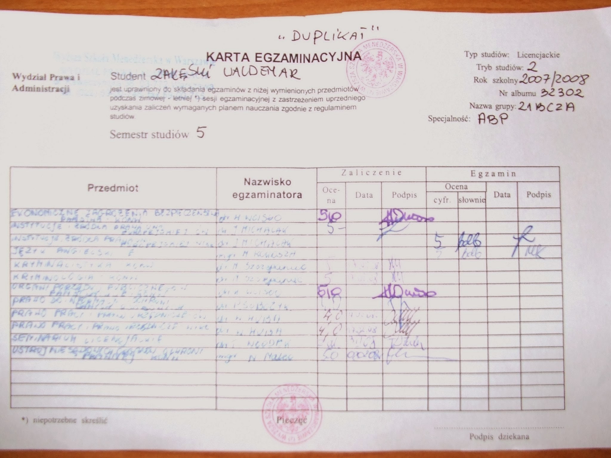 nie taka sesja straszna jak się człowiek naumie :p