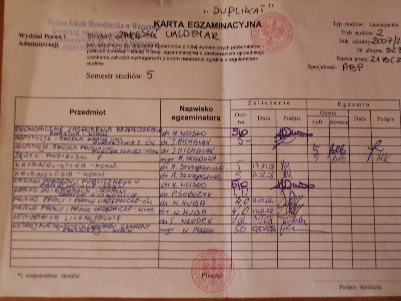 szkoła… szkoła… i (prawie) po szkole…