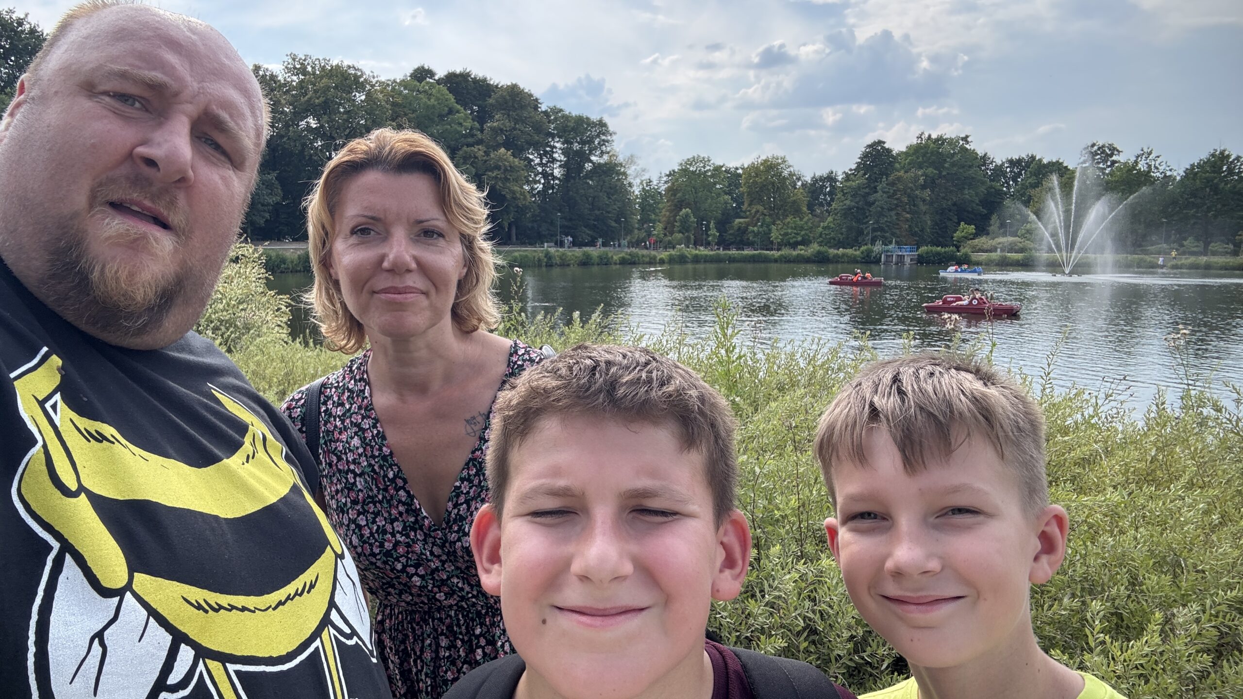 Dzień z siostrzeńcami (lipiec)