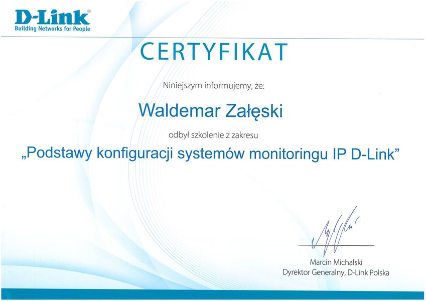 certyfikat