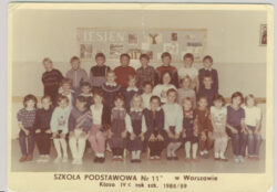 IV klasa podstawówki (zdjêcie zrobione zaraz po WF, co najbardziej widaæ po Tomku)